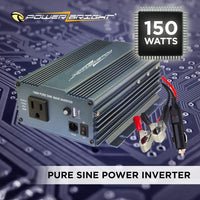 PowerBright Pure Sine Power Inverter 150 Watt image of 150 watts pure sine power inverter